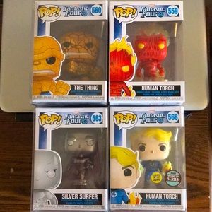 Fantastic Four Funko Pop lot